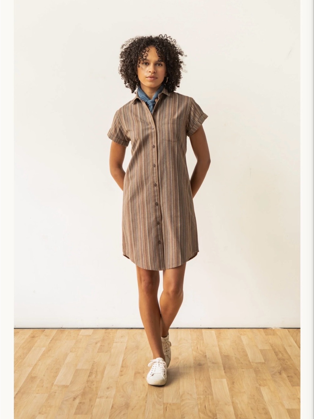 Loren Shirt Dress